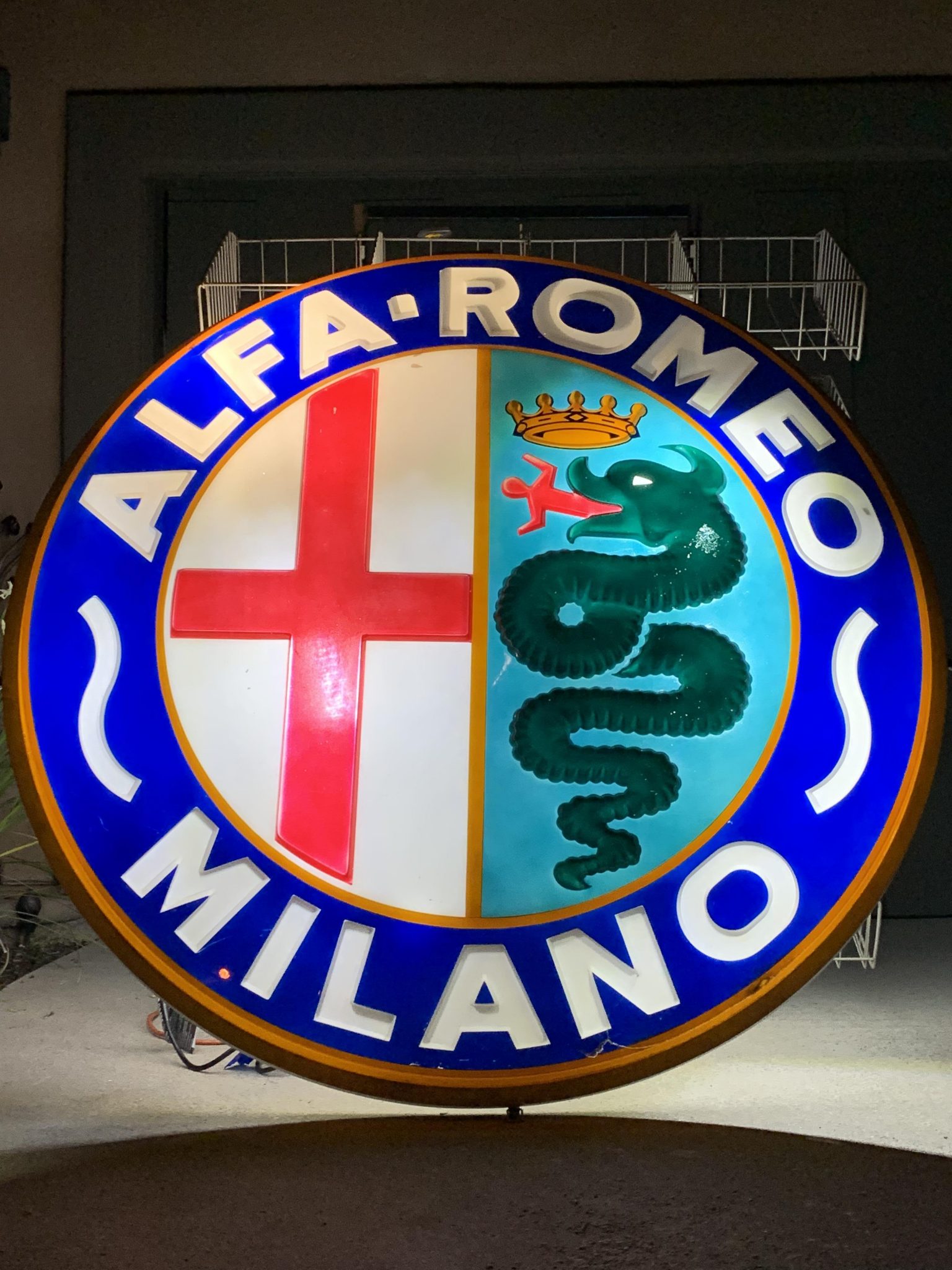 Alfa Romeo Dealership Sign