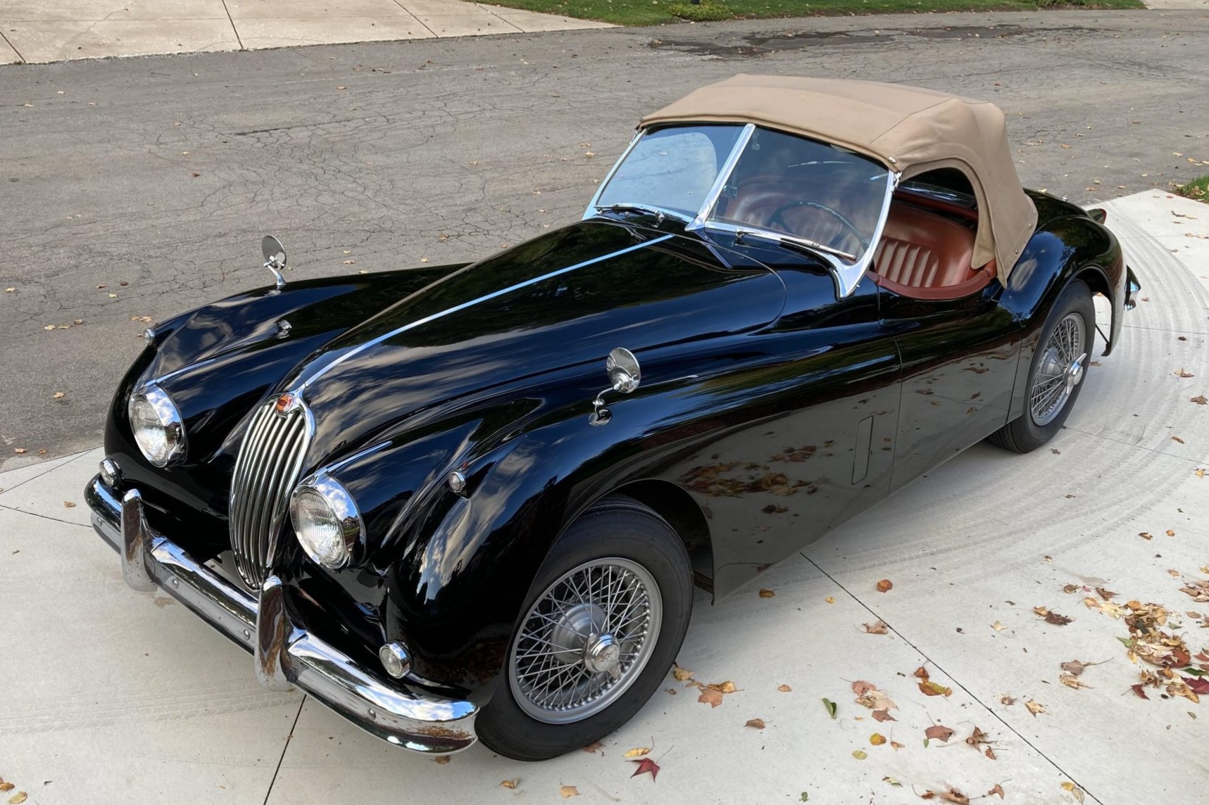 1955 Jaguar XK140 