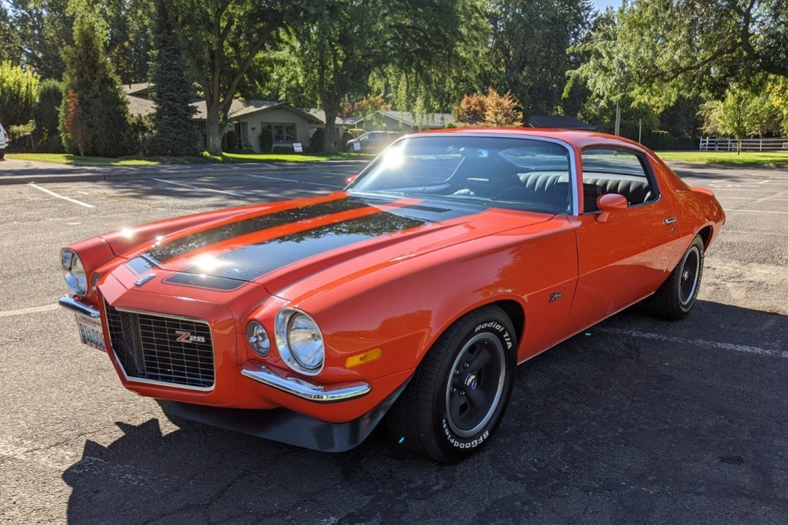 1970 Chevrolet Camaro 2nd Generation 1970-1981 