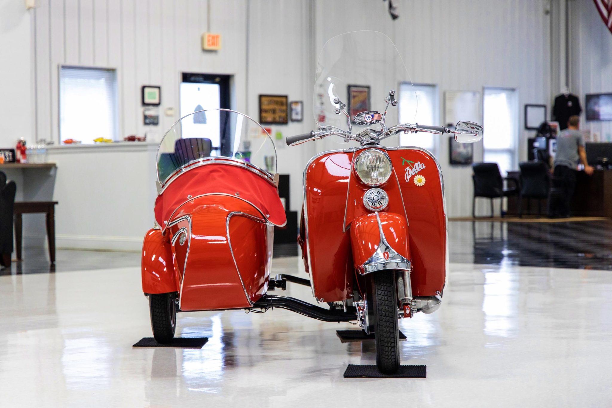 1957 Zundapp Bella R203 Scooter w/Steib RS1 Sidecar 