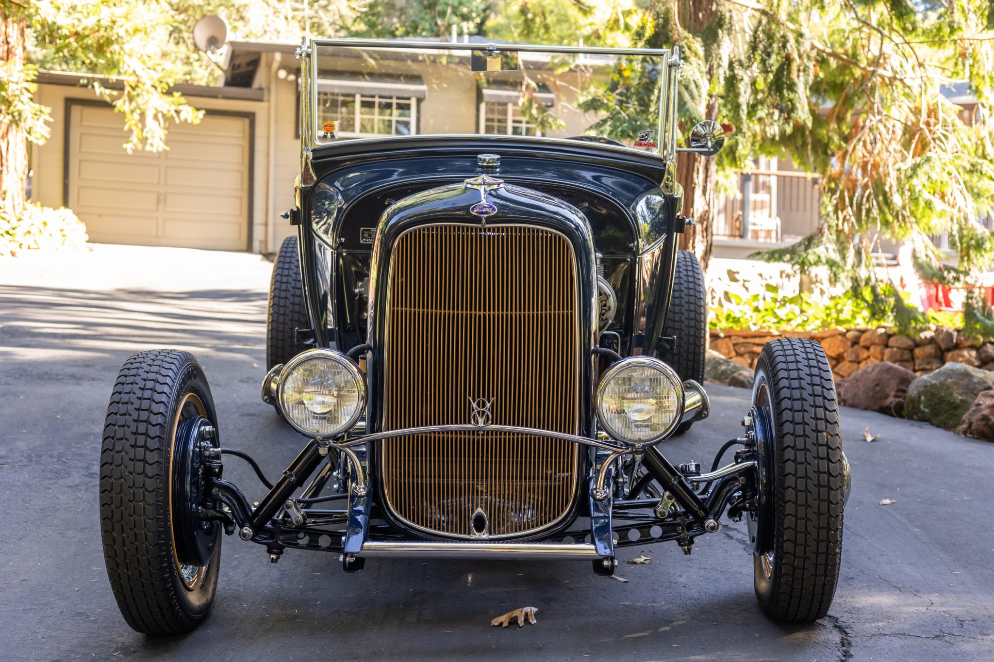 Flathead-Powered Ford Model A Roadster Hot Rod