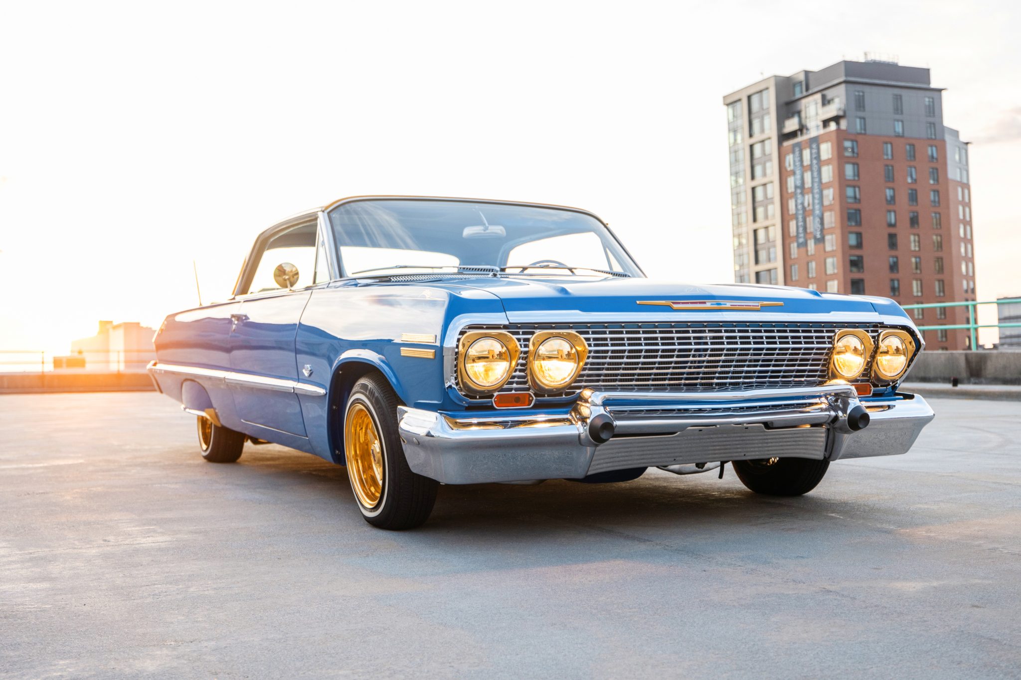 6.0L-Powered 1963 Chevrolet Impala Sport Coupe Lowrider