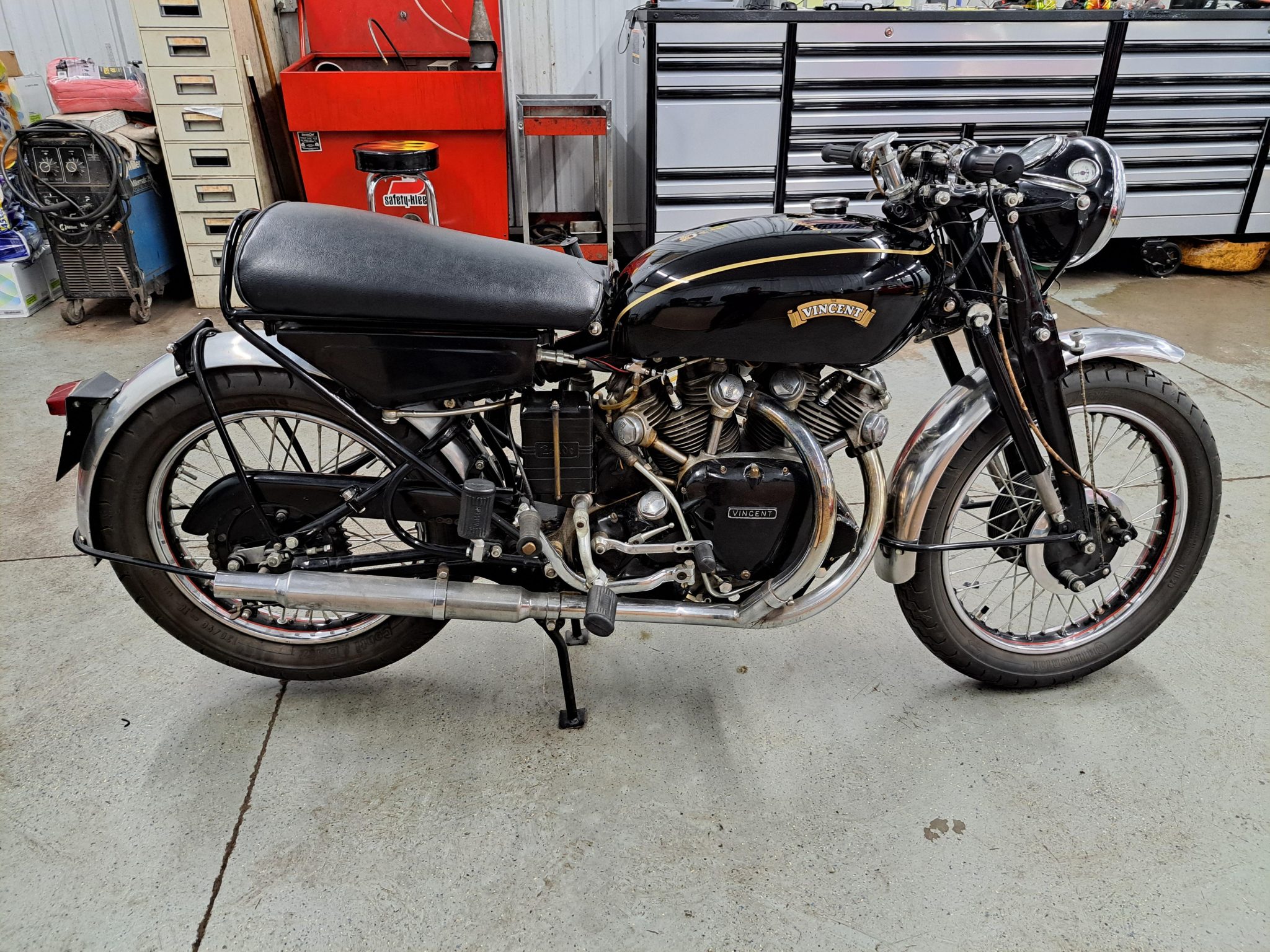 1955 Vincent Black Shadow 