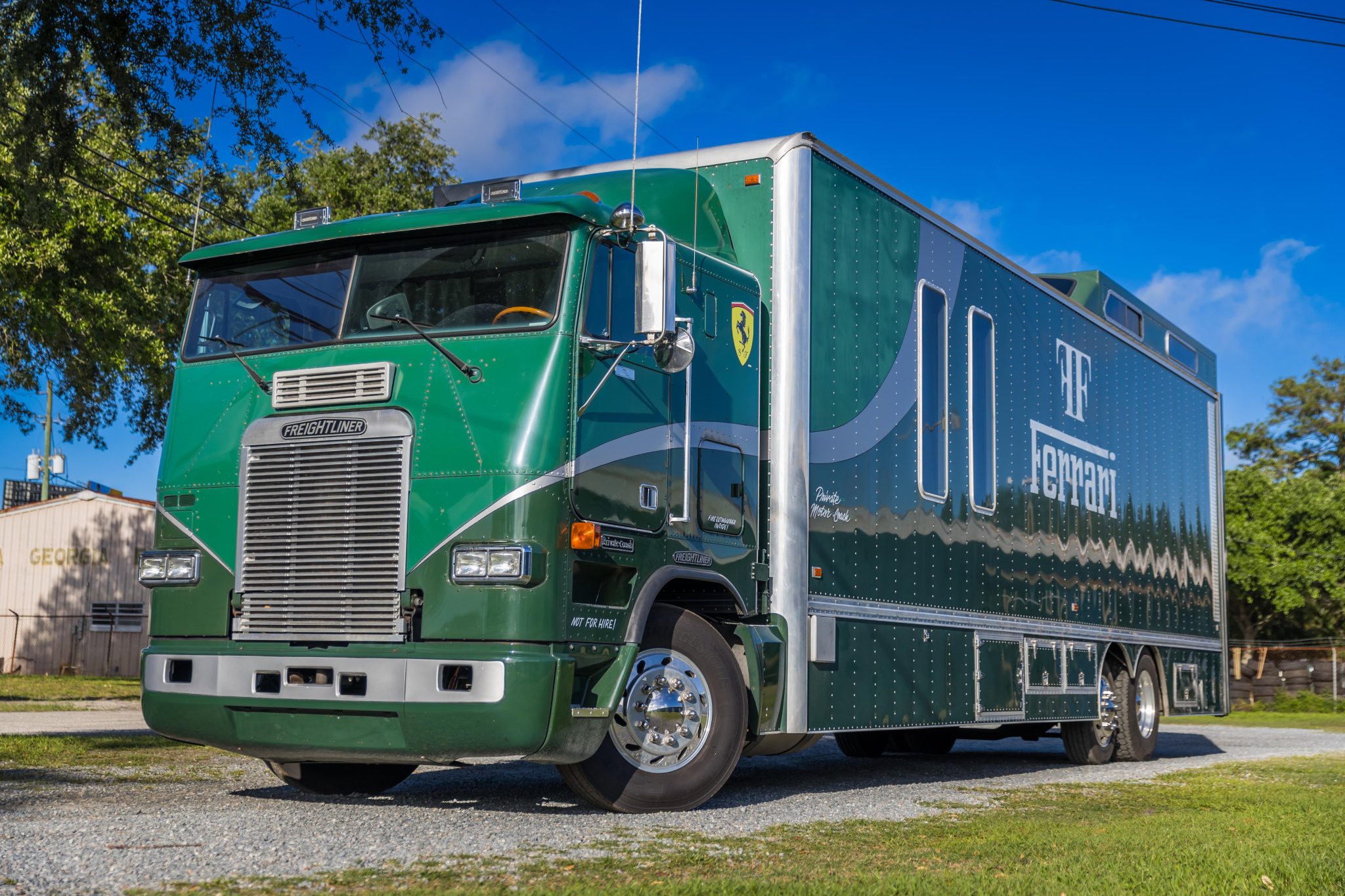 1993 Freightliner 3-Car Enclosed Hauler 